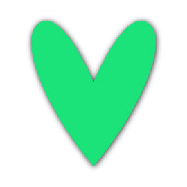 Heart Shape SVG PNG Template - Shape 2