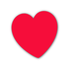 Heart Shape SVG PNG Template - Shape 31