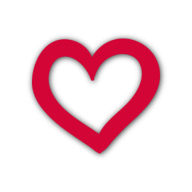 Heart Shape SVG PNG Template - Shape 37