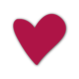 Heart Shape SVG PNG Template - Shape 39