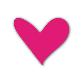 Heart Shape SVG PNG Template - Shape 46