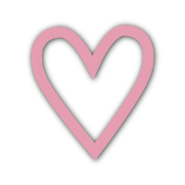 Heart Shape SVG PNG Template - Shape 54