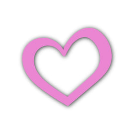 Heart Shape SVG PNG Template - Shape 60