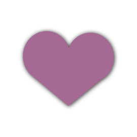Heart Shape SVG PNG Template - Shape 6