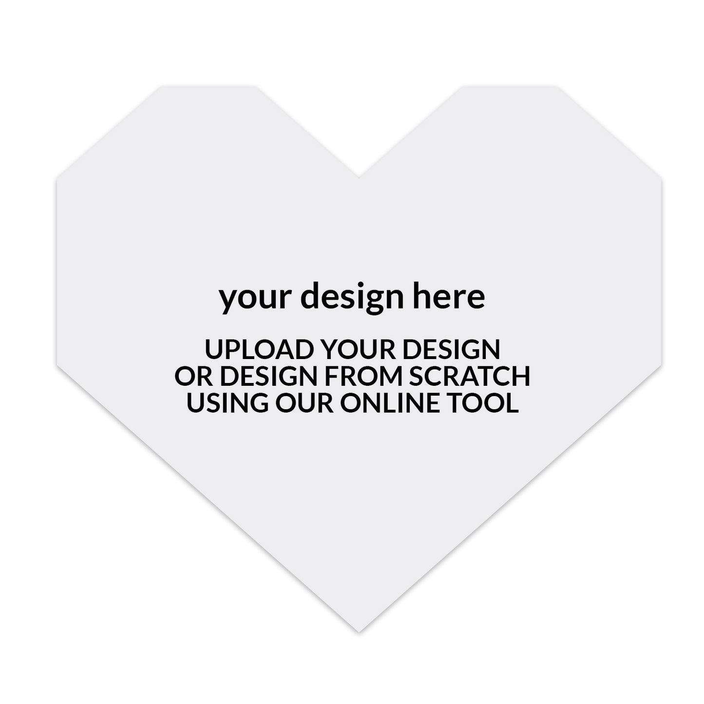 Signature Shape Custom Wedding Signage - Shape 98