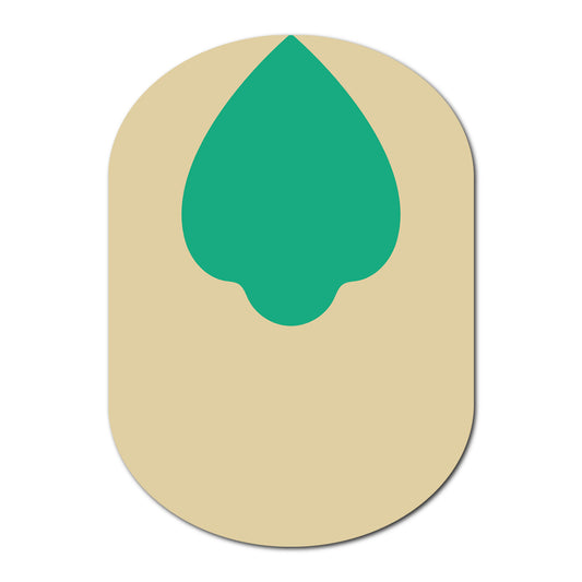 Layered Jewel Style Favor Tag | SVG Template - Shape 13