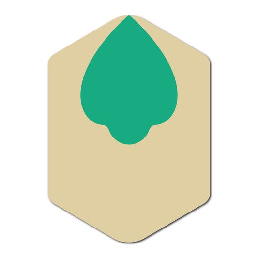 Layered Jewel Style Favor Tag | SVG Template - Shape 23