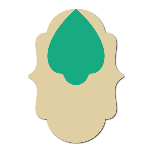 Layered Jewel Style Favor Tag | SVG Template - Shape 24
