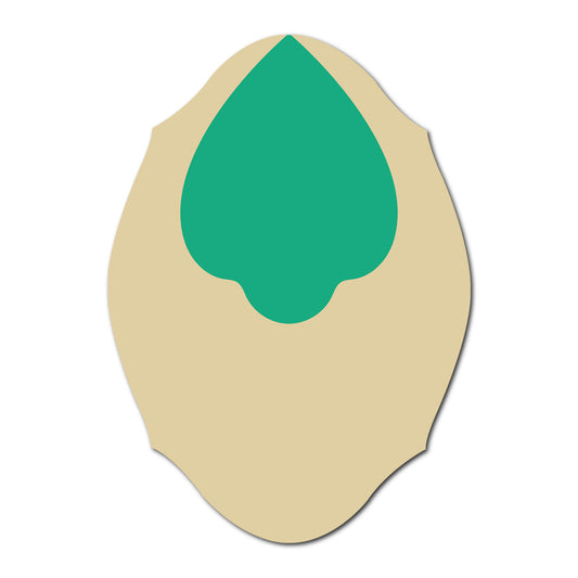 Layered Jewel Style Favor Tag | SVG Template - Shape 2