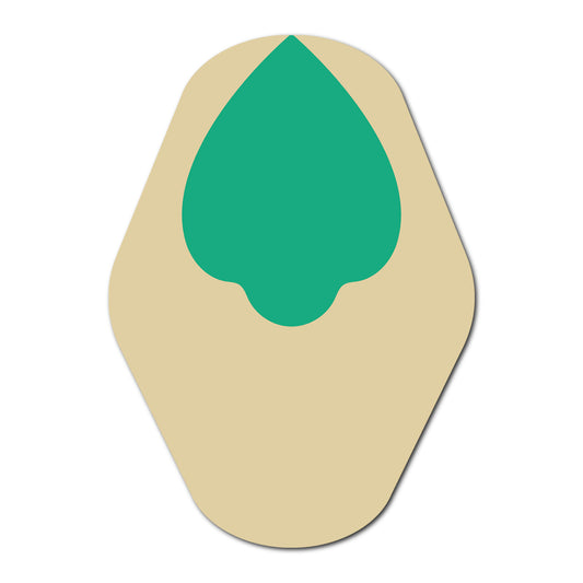 Layered Jewel Style Favor Tag | SVG Template - Shape 9