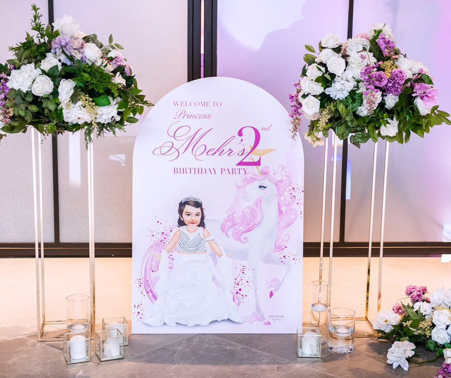 Cut-to-Shape Board Backdrops (21 Size Options) - Design Your Own