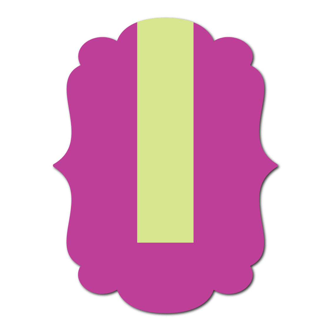 Charming Reception Seating Card Combo | SVG Template - Shape 25