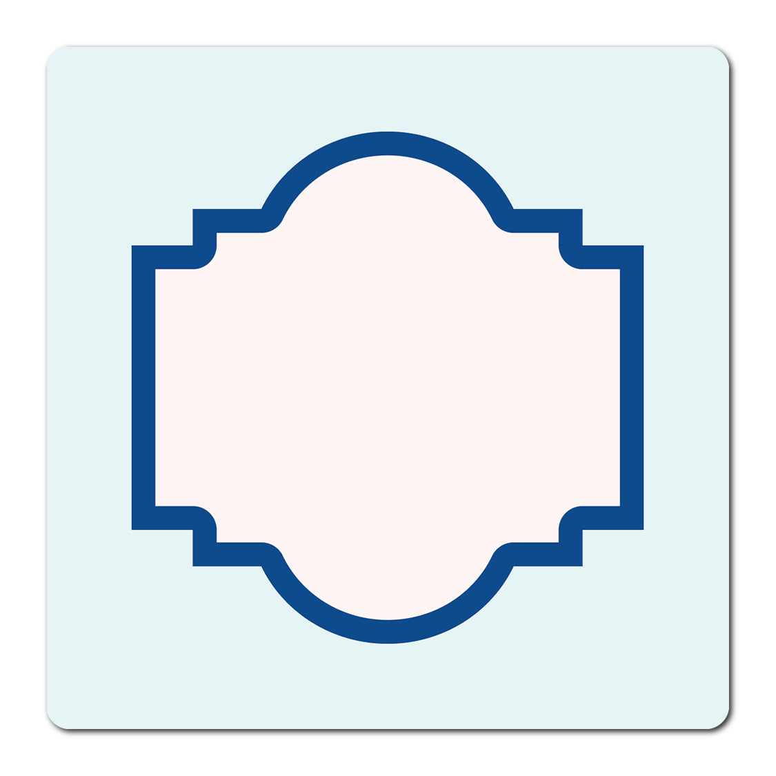 Modern Window Card | SVG PNG Template - Shape 15