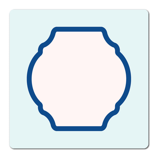Modern Window Card | SVG PNG Template - Shape 6