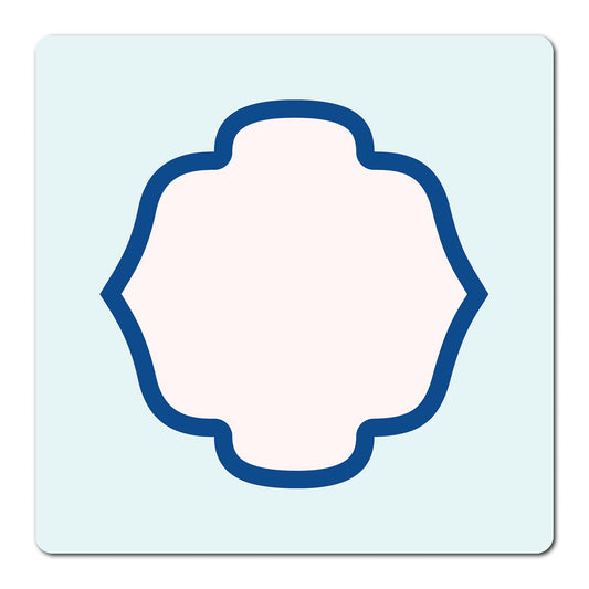 Modern Window Card | SVG PNG Template - Shape 9
