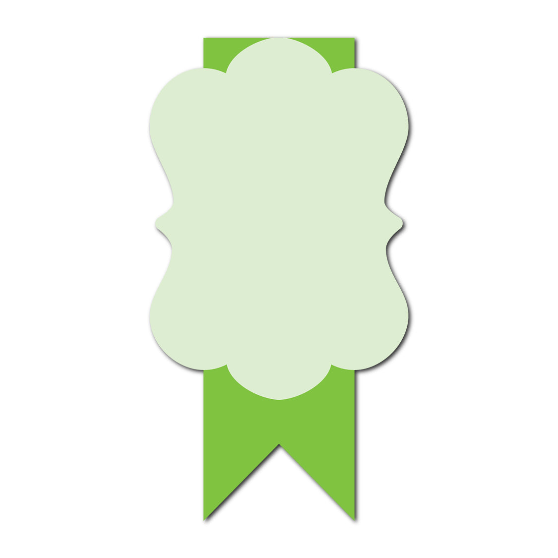 25 Layer Set Favor Card | SVG PNG Template - Shape 24