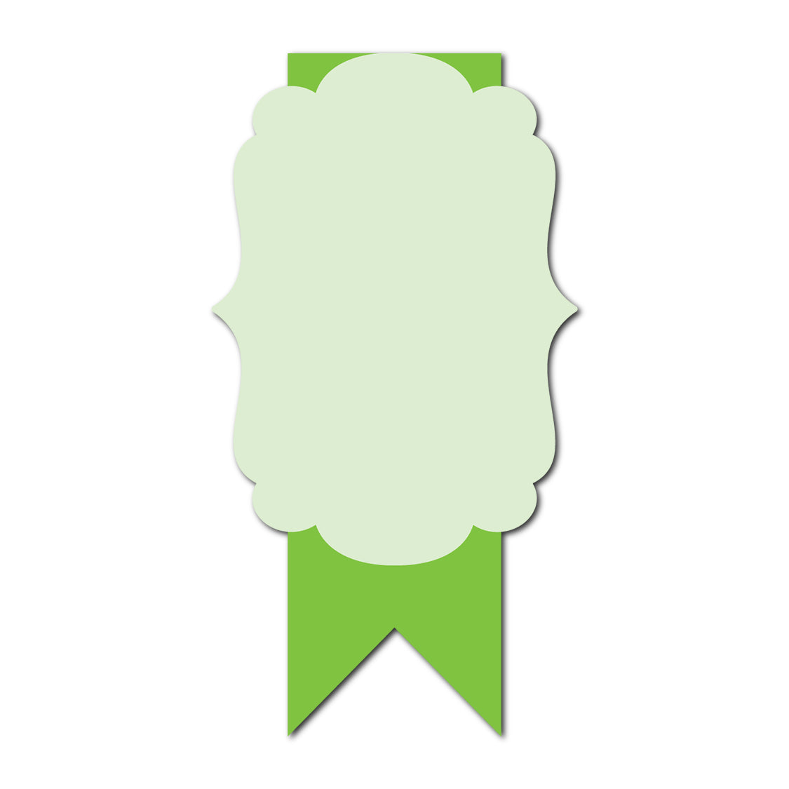 4 Layer Set Favor Card | SVG PNG Template - Shape 3