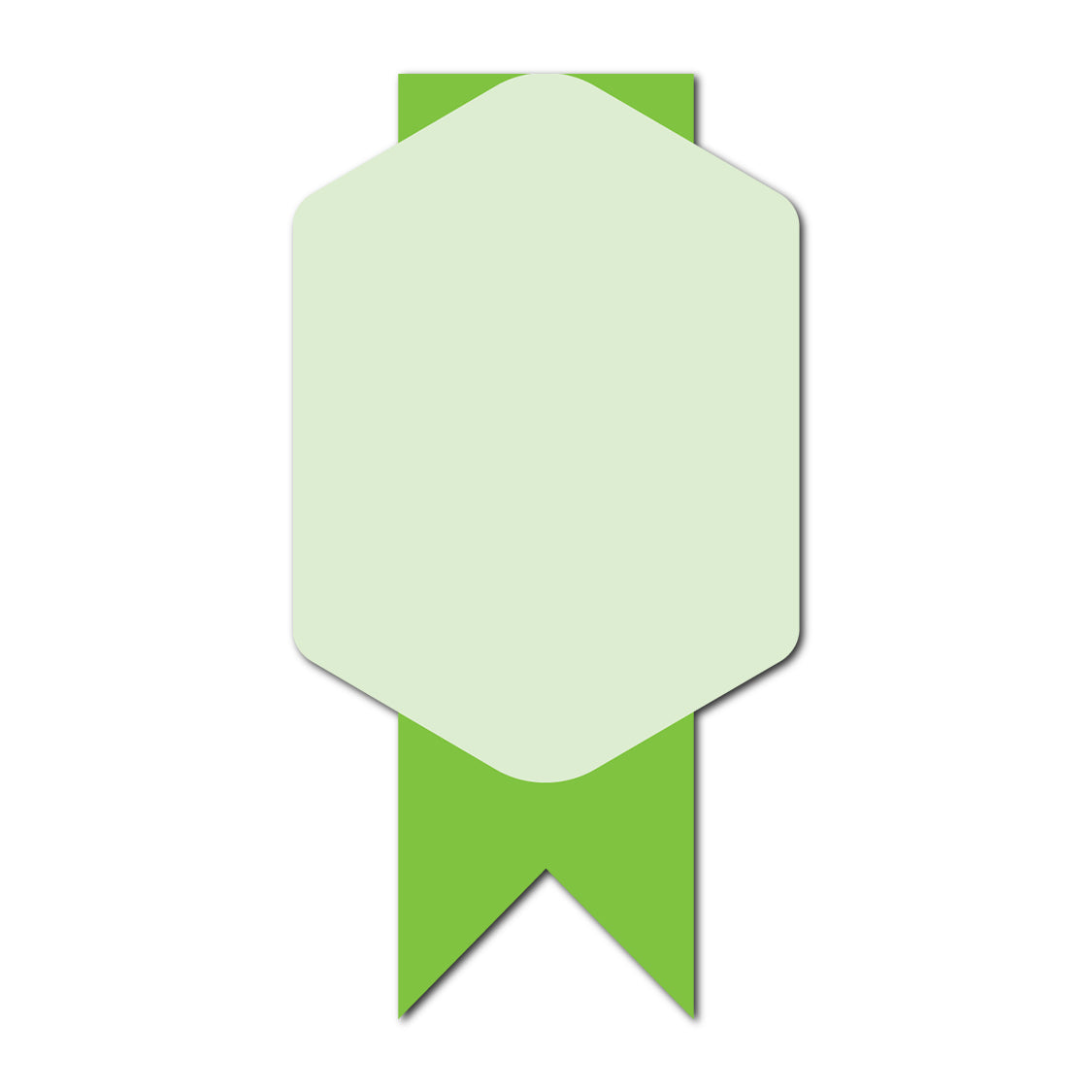 6 Layer Set Favor Card | SVG PNG Template - Shape 5