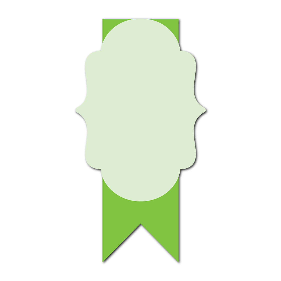 7 Layer Set Favor Card | SVG PNG Template - Shape 6