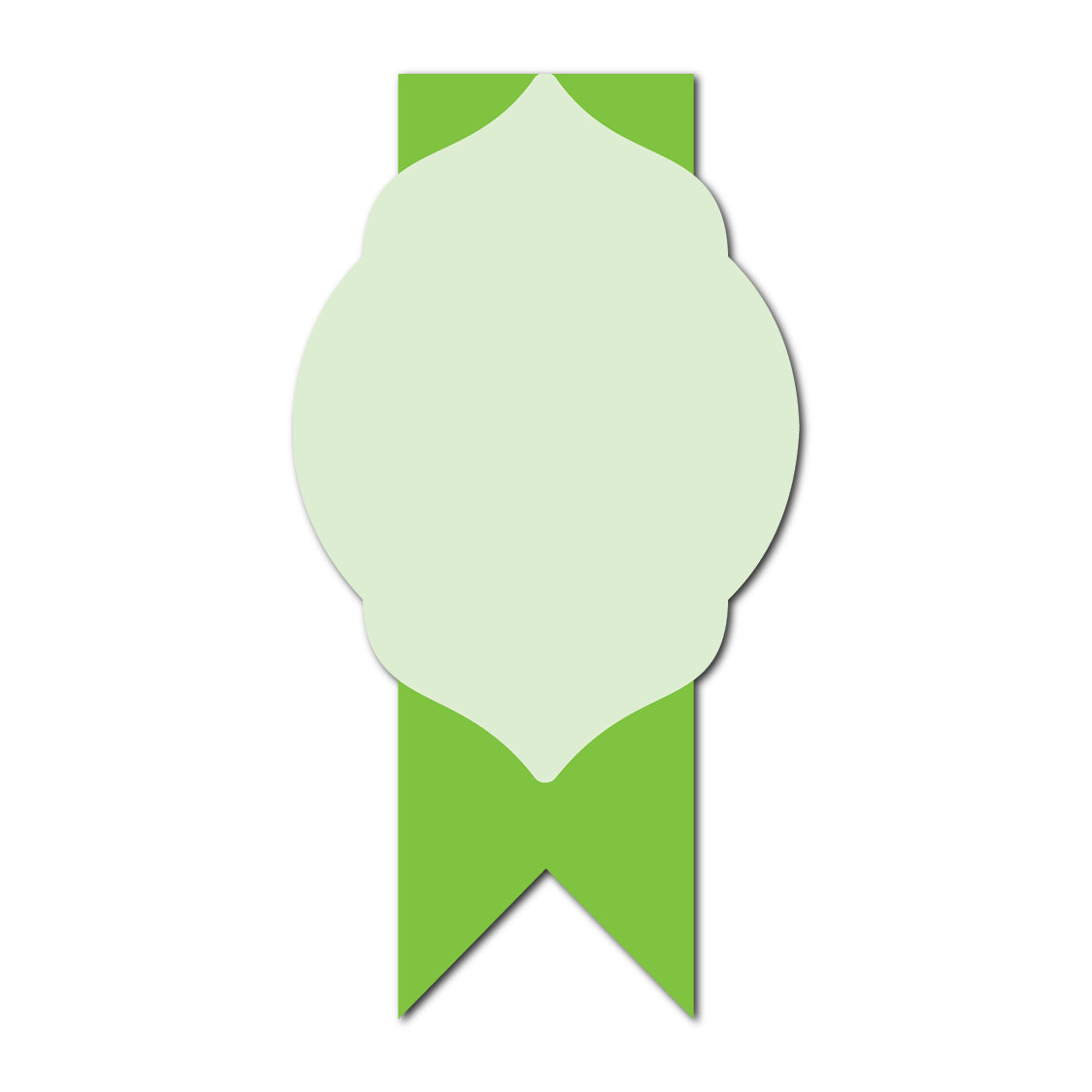 8 Layer Set Favor Card | SVG PNG Template - Shape 7