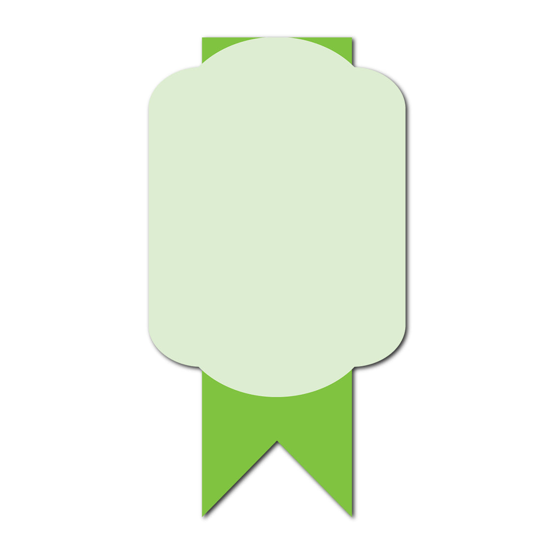 9 Layer Set Favor Card | SVG PNG Template - Shape 8