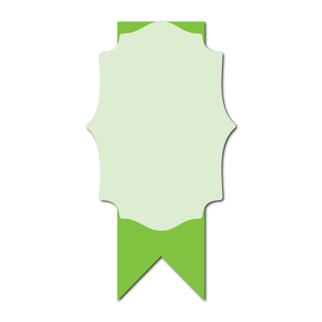10 Layer Set Favor Card | SVG PNG Template - Shape 9