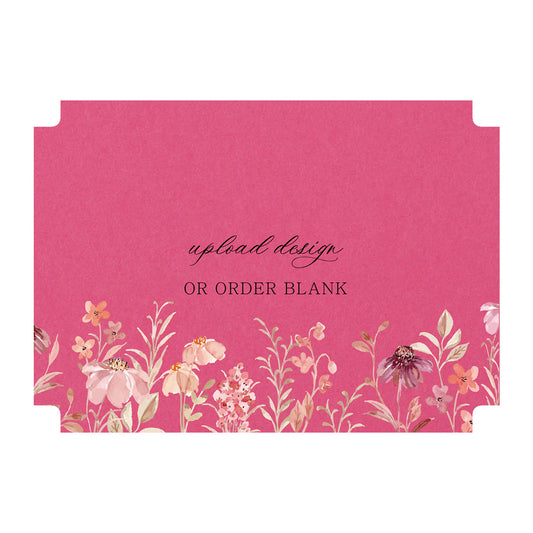 Custom Wedding Prints on Diecut Shaped Cardstock | Modernist Shape
