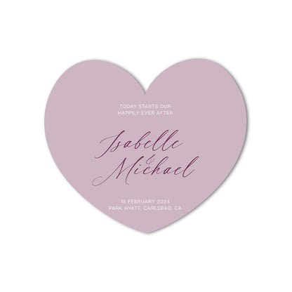 Signature Shape Custom Wedding Signage - Shape 96