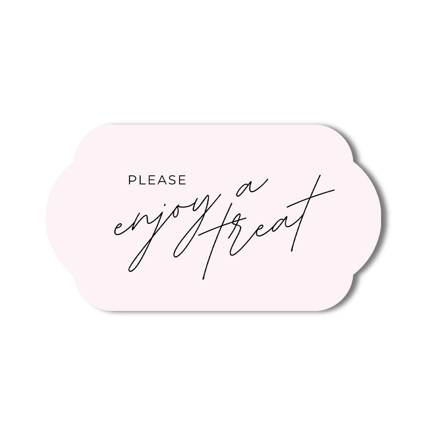 Signature Shape Custom Wedding Signage - Shape 34