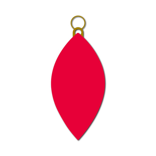 Ornament Gift Tag SVG PNG Template - Shape 12