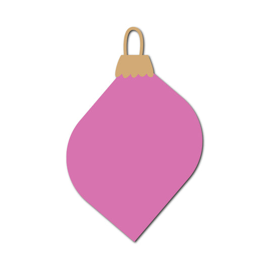 Ornament Gift Tag SVG PNG Template - Shape 21