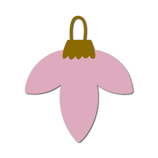 Ornament Gift Tag SVG PNG Template - Shape 29