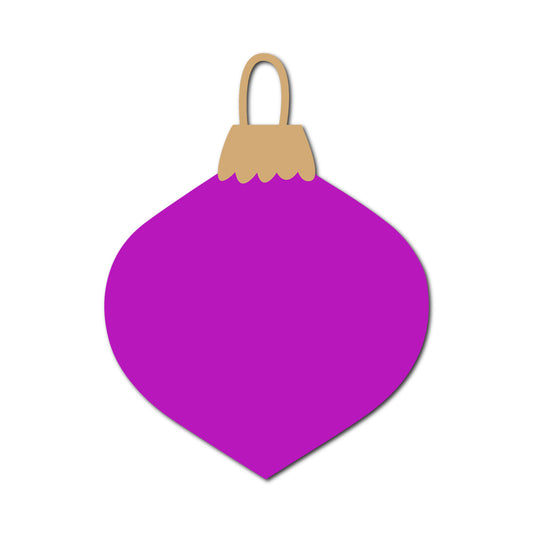 Ornament Gift Tag SVG PNG Template - Shape 34