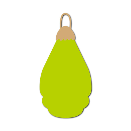 Ornament Gift Tag SVG PNG Template - Shape 47
