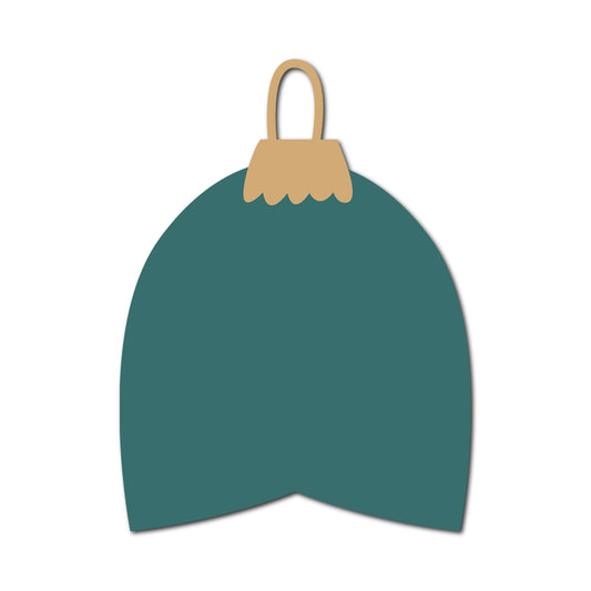 Ornament Gift Tag SVG PNG Template - Shape 50