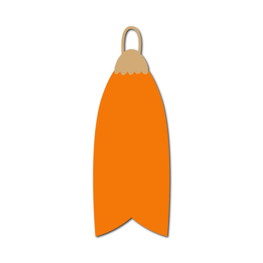 Ornament Gift Tag SVG PNG Template - Shape 51