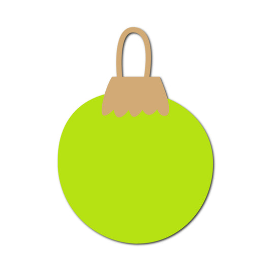 Ornament Gift Tag SVG PNG Template - Shape 53