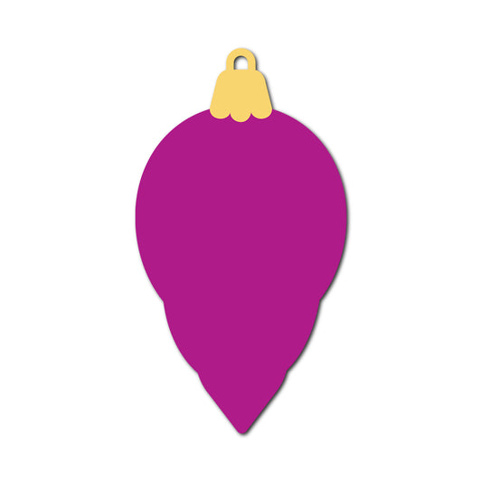 Ornament Gift Tag SVG PNG Template - Shape 59