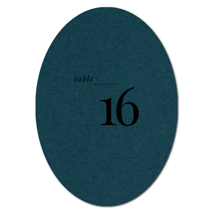 Individually Personalized Wedding Prints on Diecut Cardstock - Oval Shape