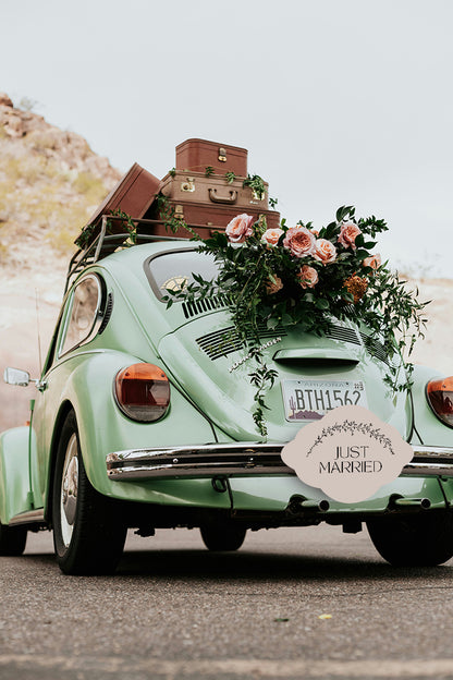 Signature Shape Custom Wedding Signage - Shape 40