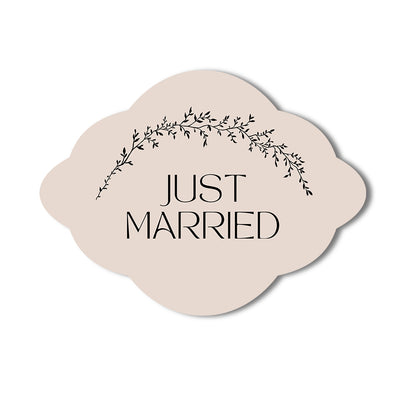 Signature Shape Custom Wedding Signage - Shape 40