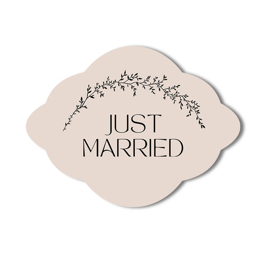 Signature Shape Custom Wedding Signage - Shape 40