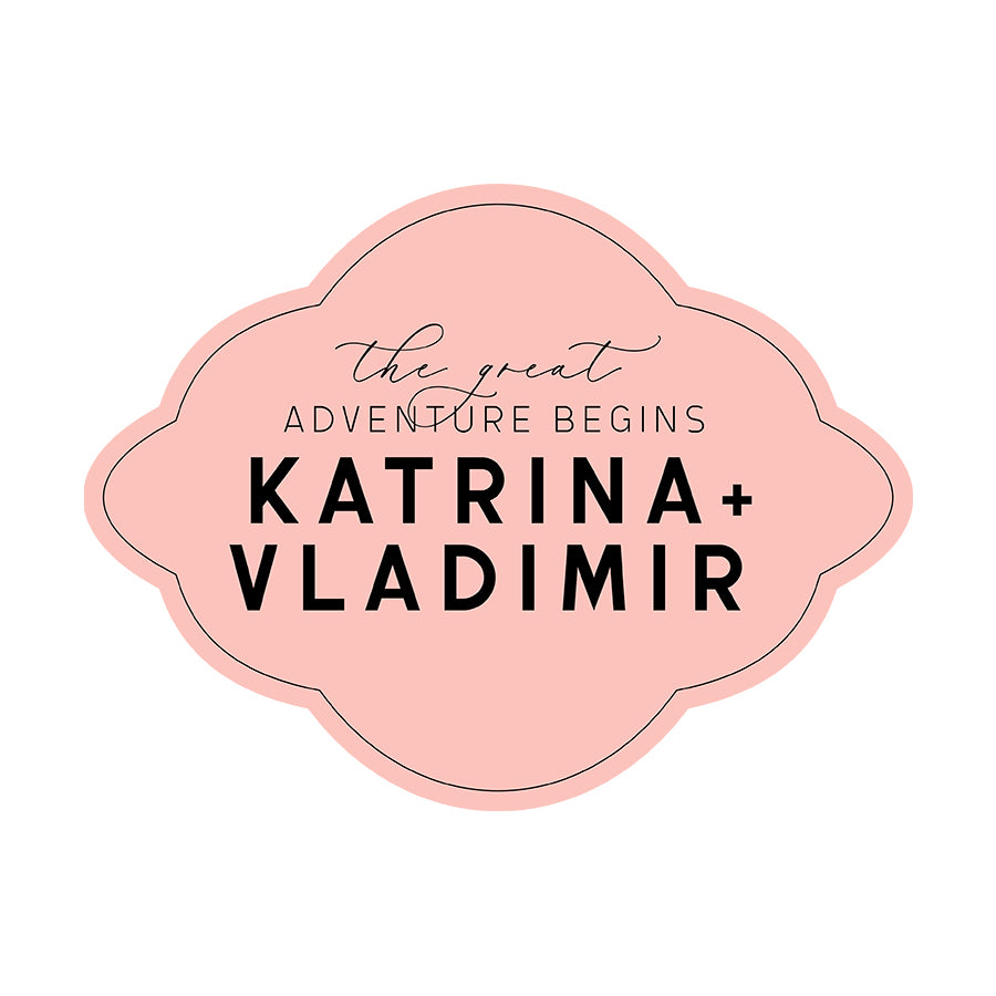 Signature Shape Custom Wedding Signage - Shape 40