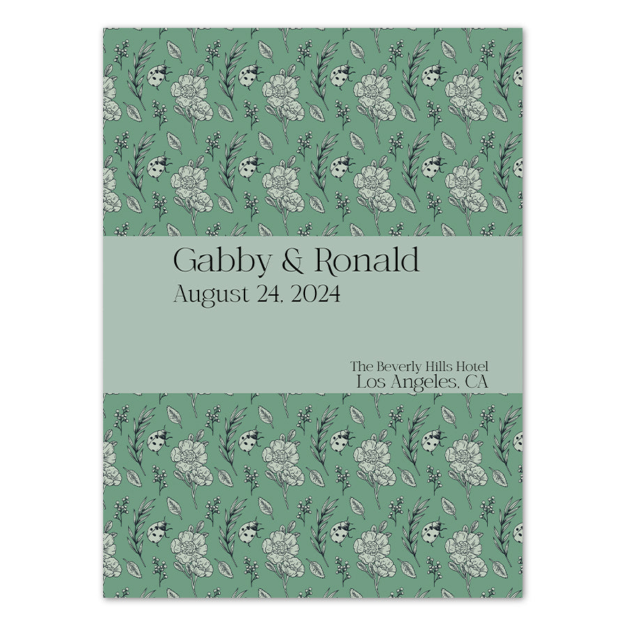 Premium Glossy Poster Wedding Sign