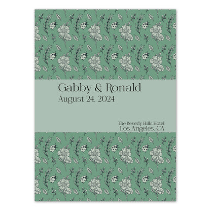 Premium Glossy Poster Wedding Sign