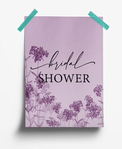 Economy Poster Wedding Sign