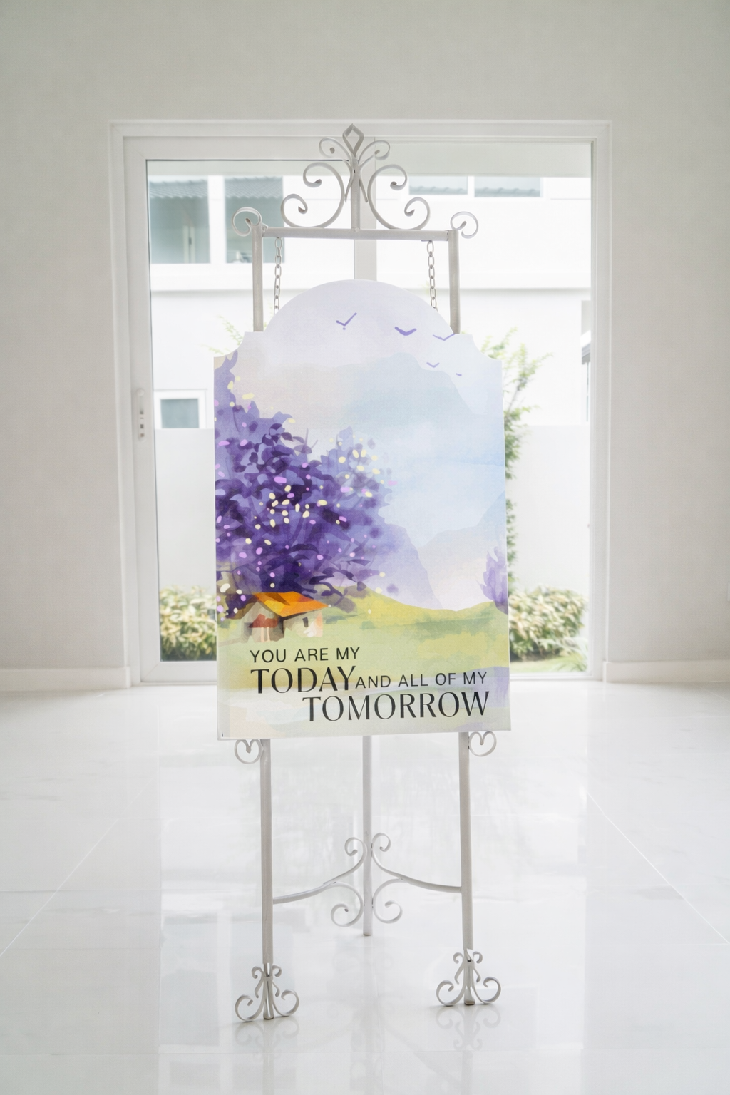 Personalized Wedding Signs | Fully Custom Print | Signature Traditional Shape