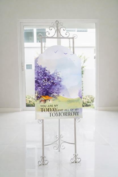 Personalized Wedding Signs | Fully Custom Print | Signature Traditional Shape