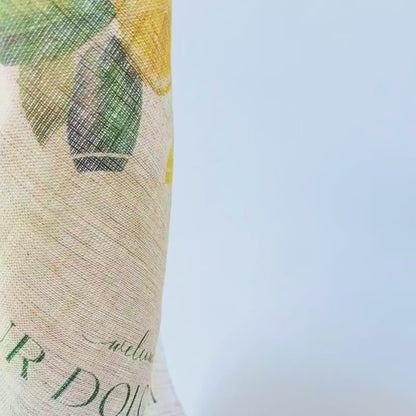 Personalized Linen Fabric Wedding Banner | Fully Custom Print