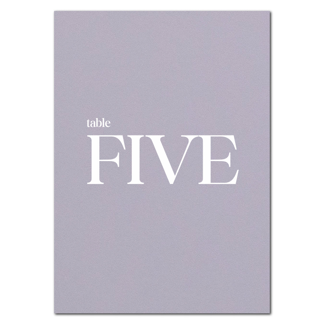 Individually Personalized Wedding Prints on Rectangle Cardstock